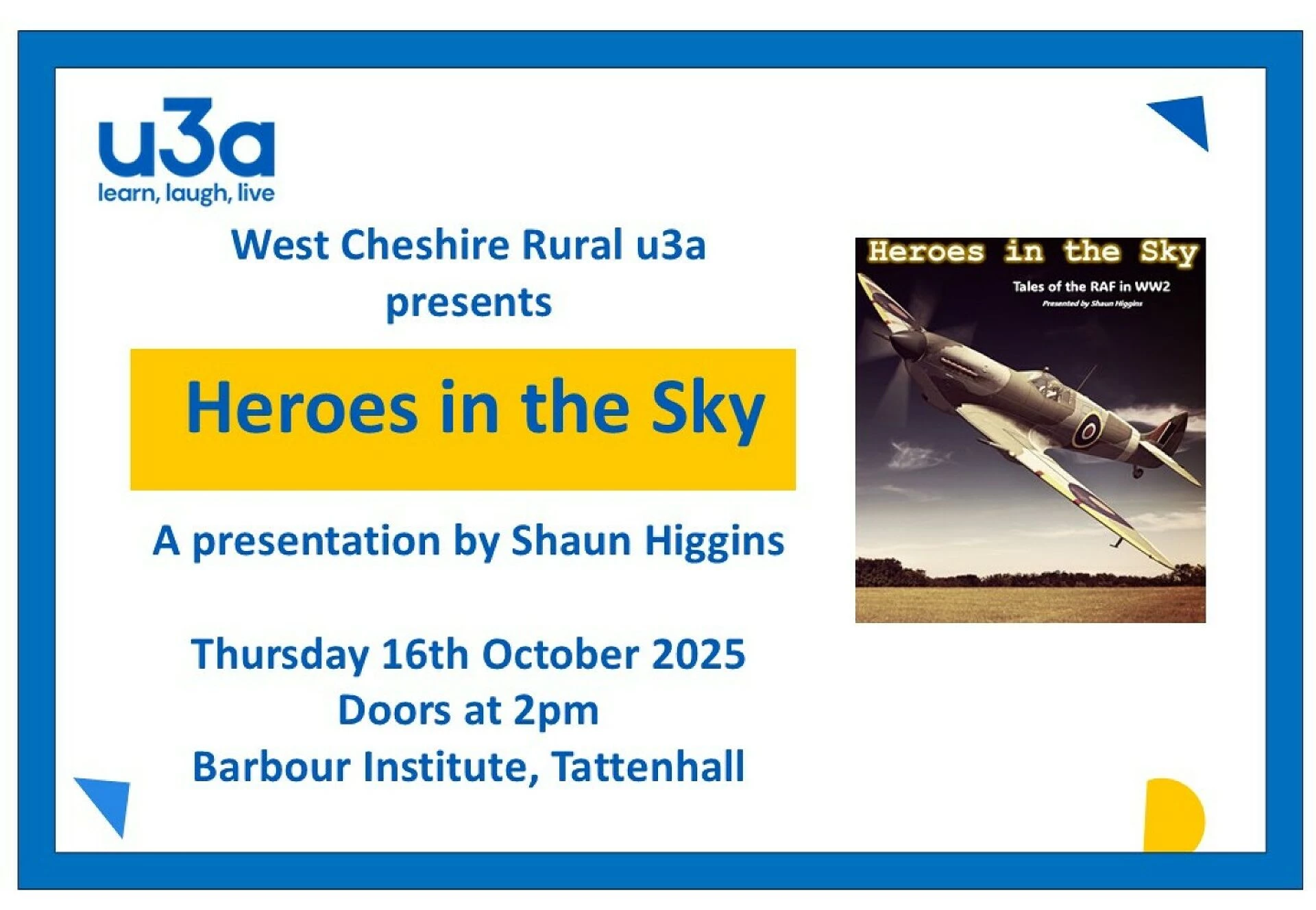16 oct 25 heroes in the sky fb advert 1