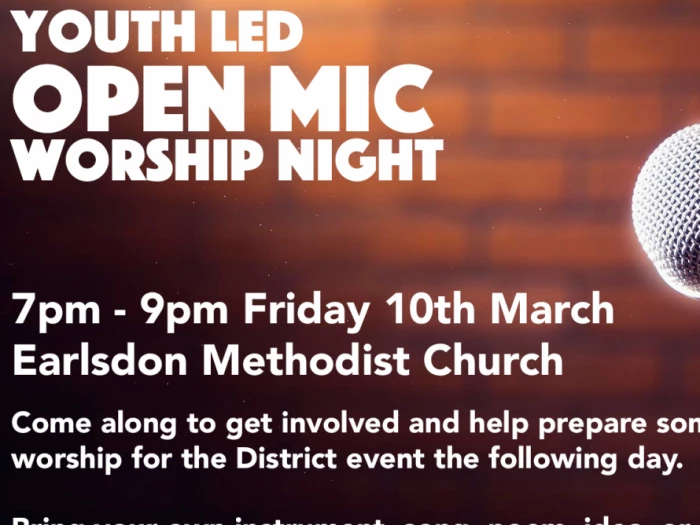 4youth led open mic worship night