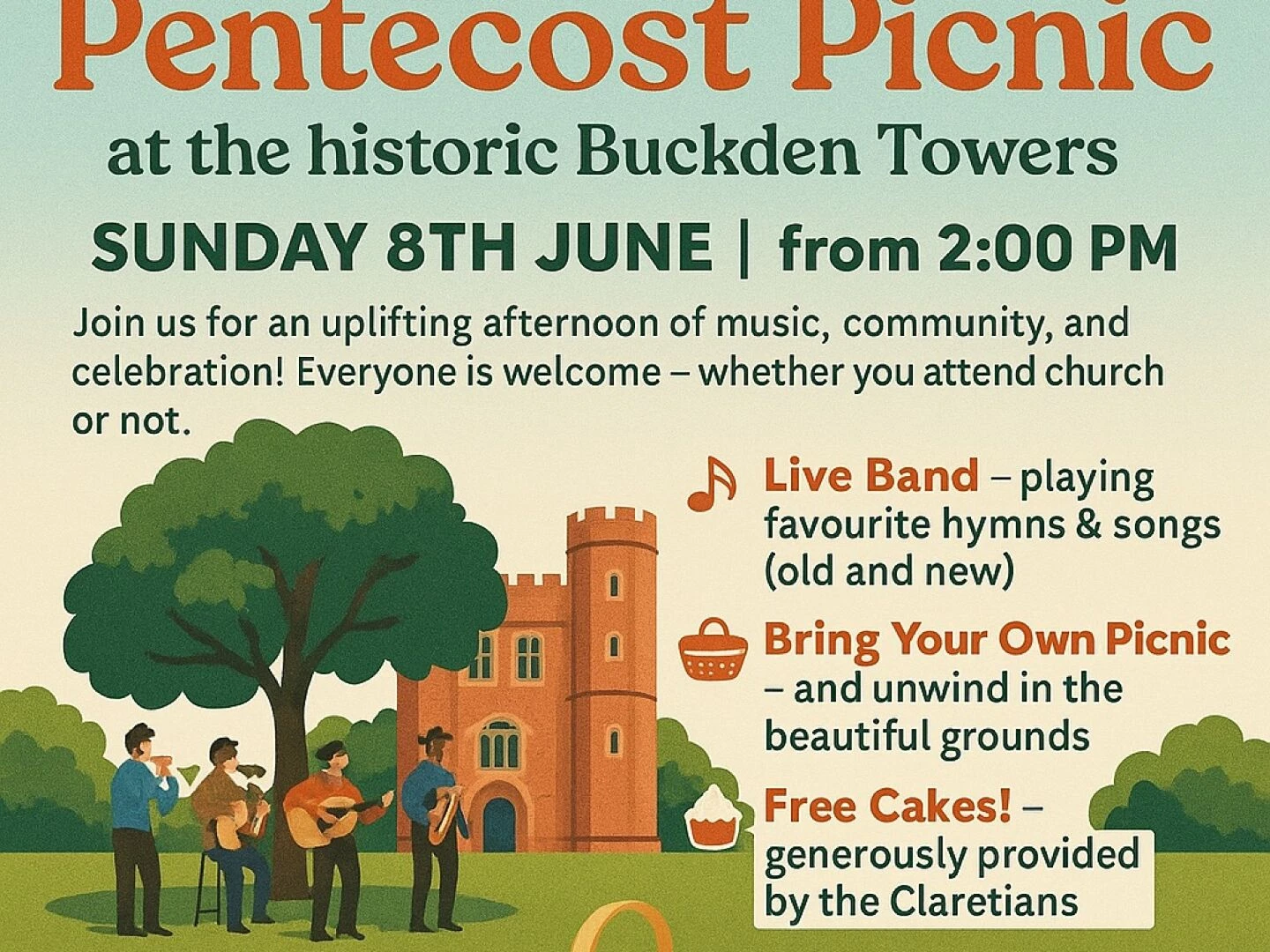 a joyful pentecost picnic