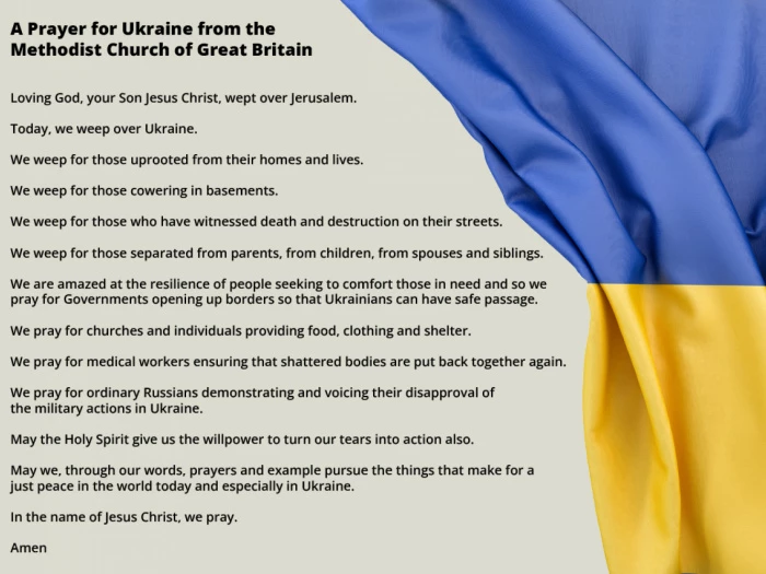 a prayer for ukraine