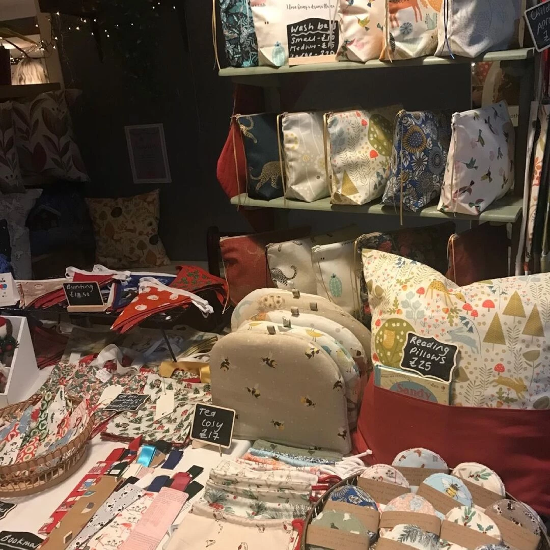 a selection from the white sewing cottage