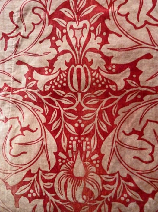 acanthus   designed by william morris and printed by thomas wardle ed