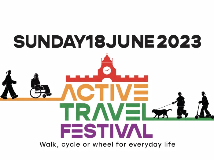 active travel festival logo 2023