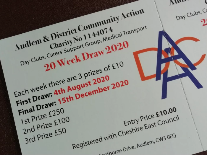 adca 20week draw tickets