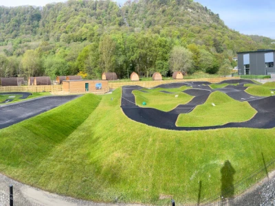 adventure parc snowdonia pump track overview