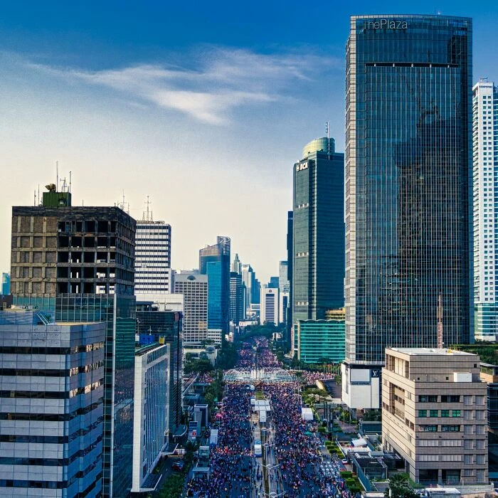 aerial view of cityscape