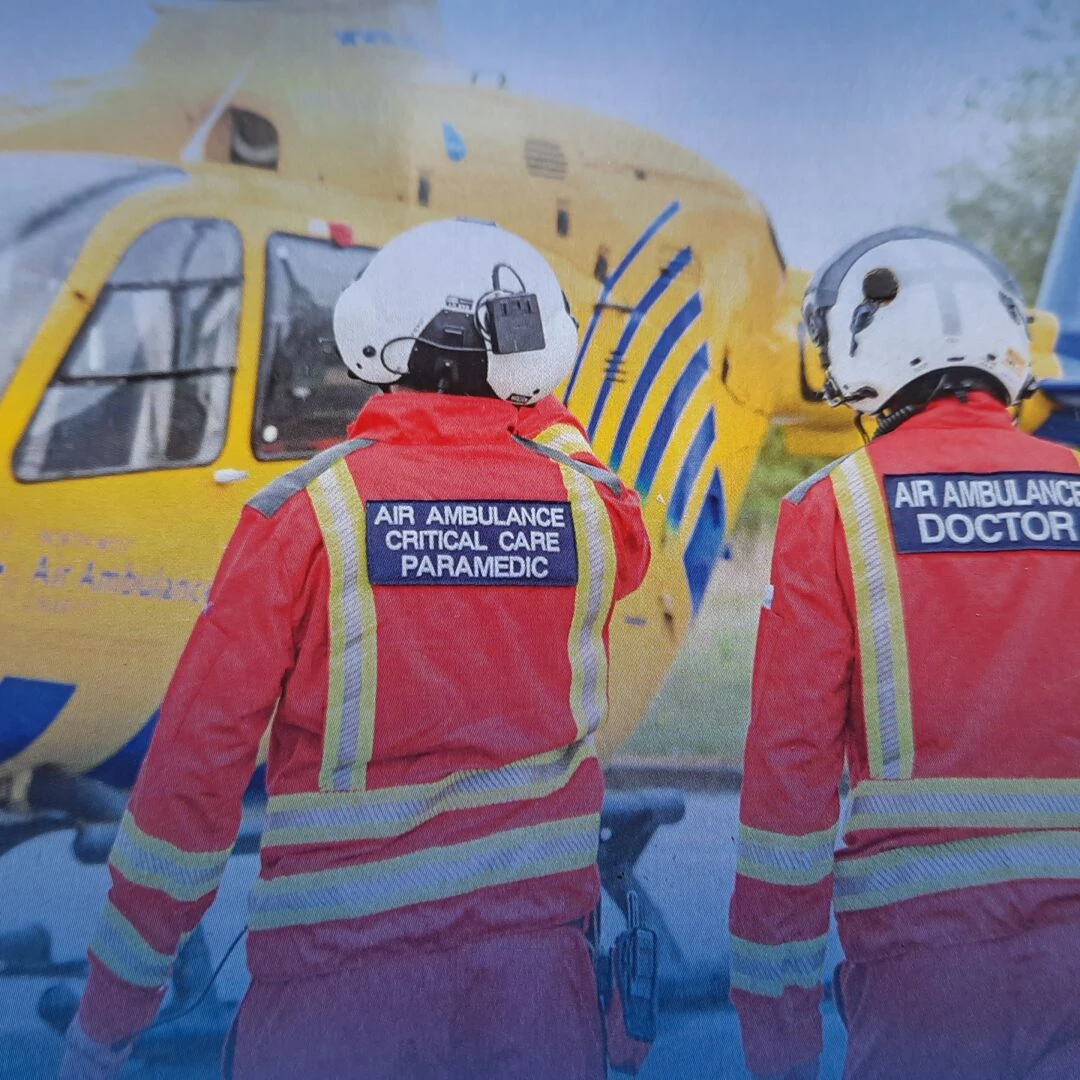 air ambulance staff