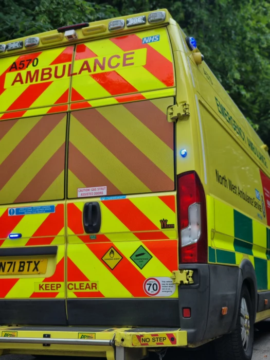 ambulance stock image