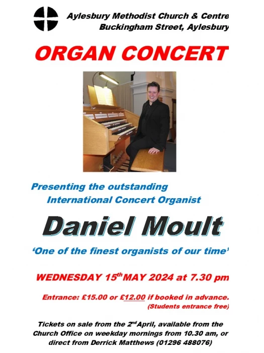 Aylesbury Methodist Church | Fantastic Organ Concert