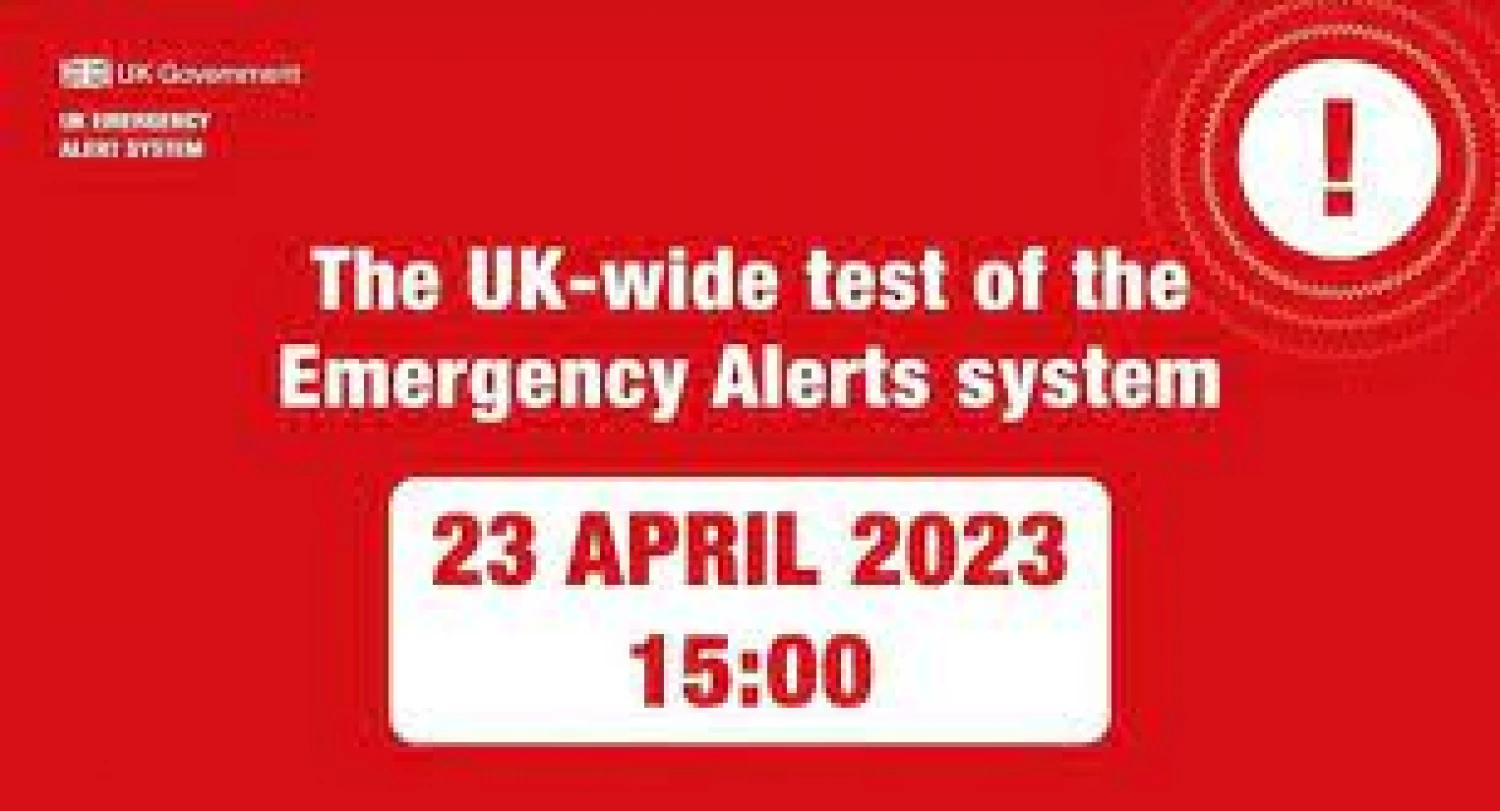 amc uk emergency alert test