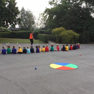 amethyst class in a pe lesson