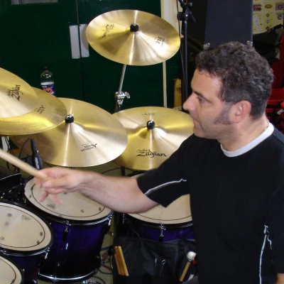 andy at the drums 1