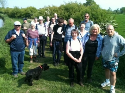 ars walk along shropshire union canal april 2011