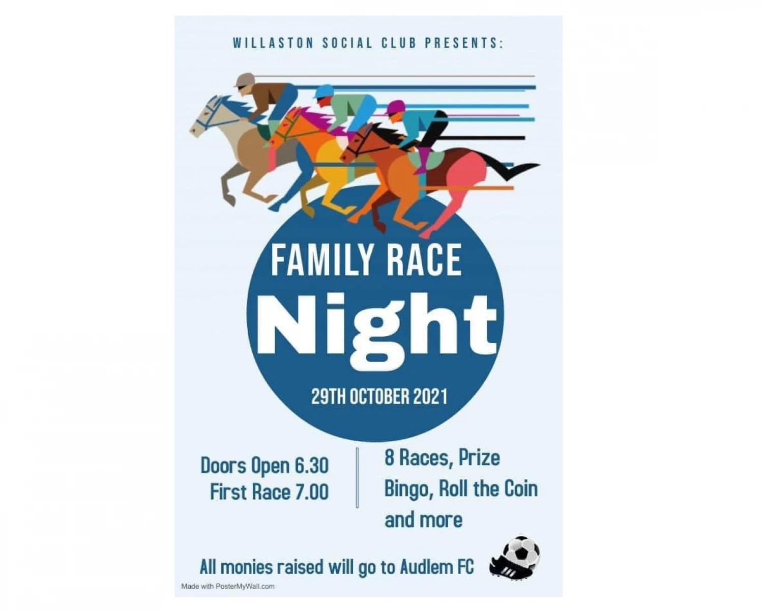 audlem fc race night