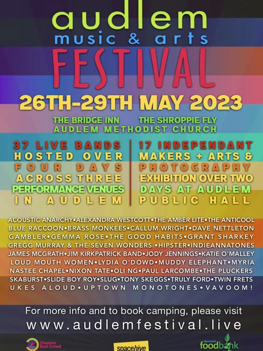 audlem music festival poster