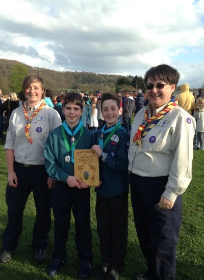audlem scouts win cheshire hike
