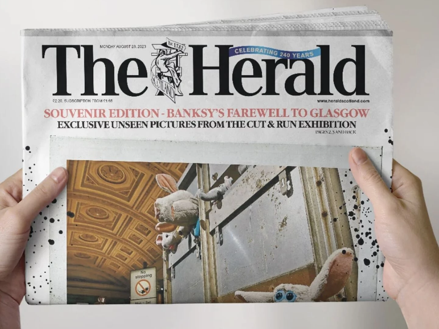 banksy paper