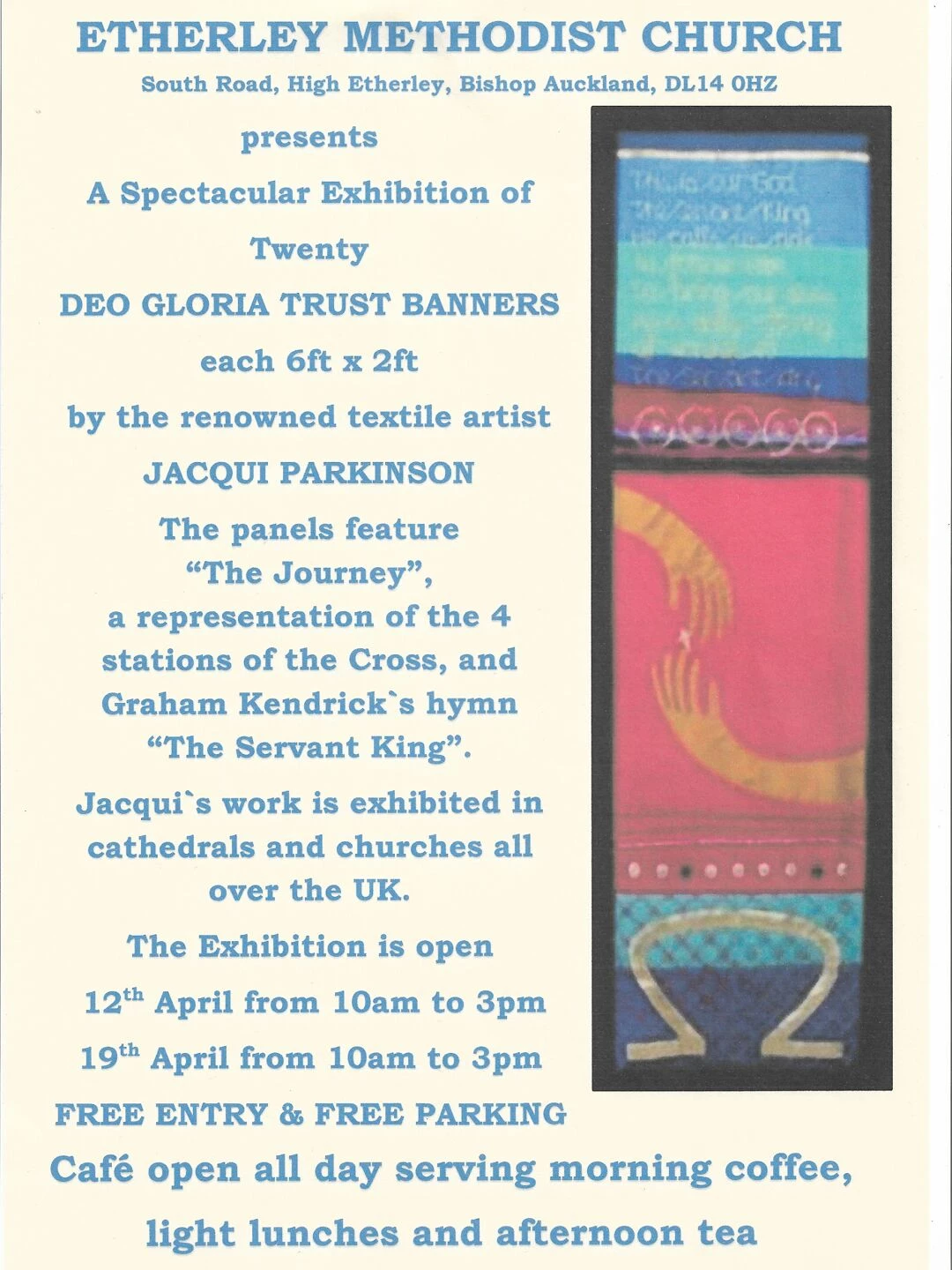 banners at etherley april 2025