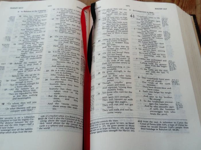 bible  open