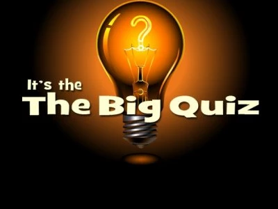 big quiz poster
