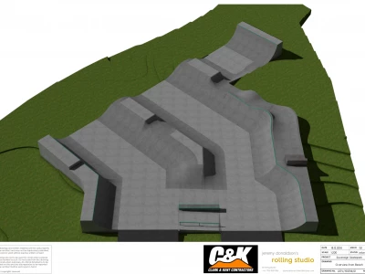 bmx track design model
