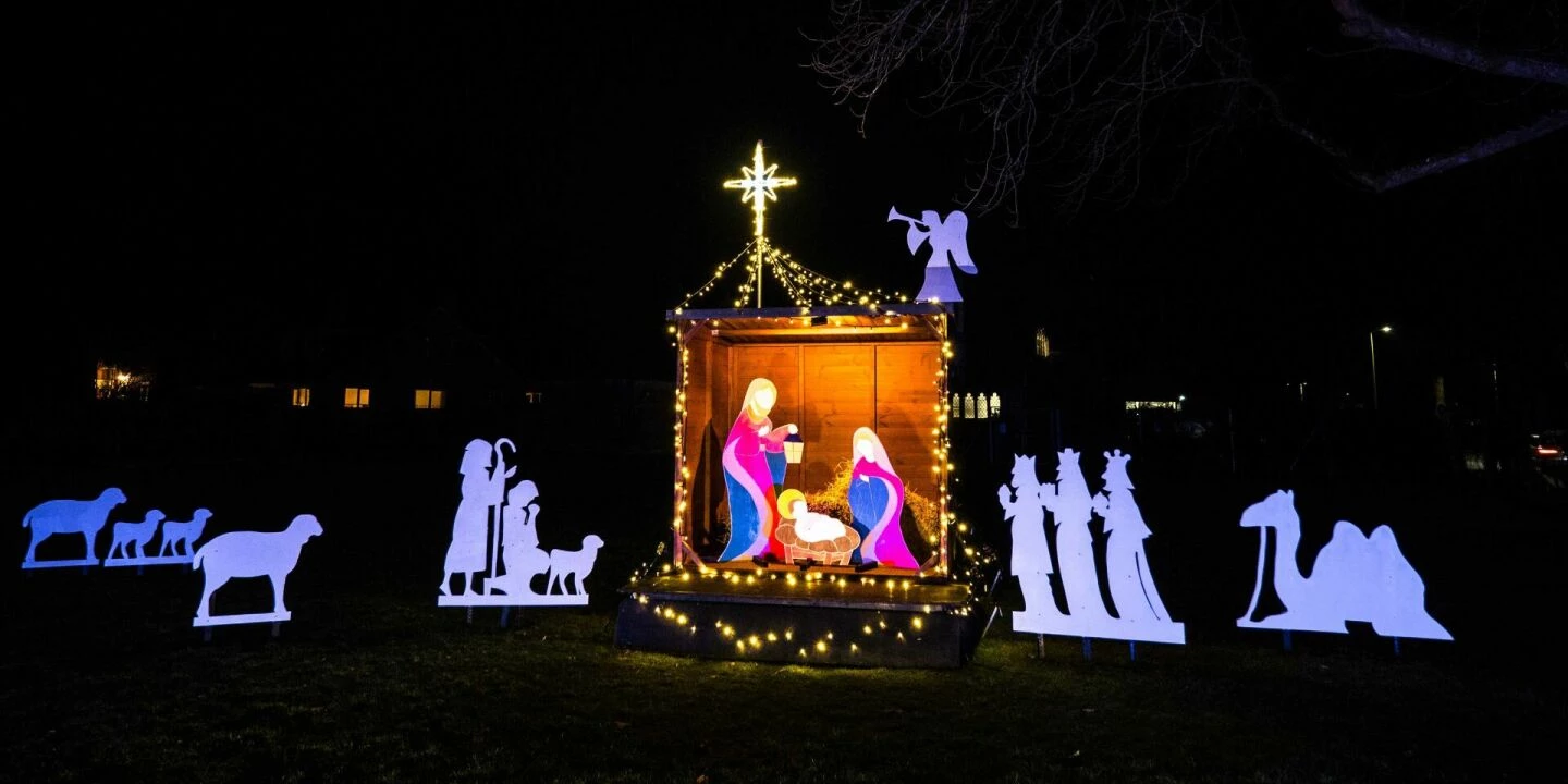 Nativity display