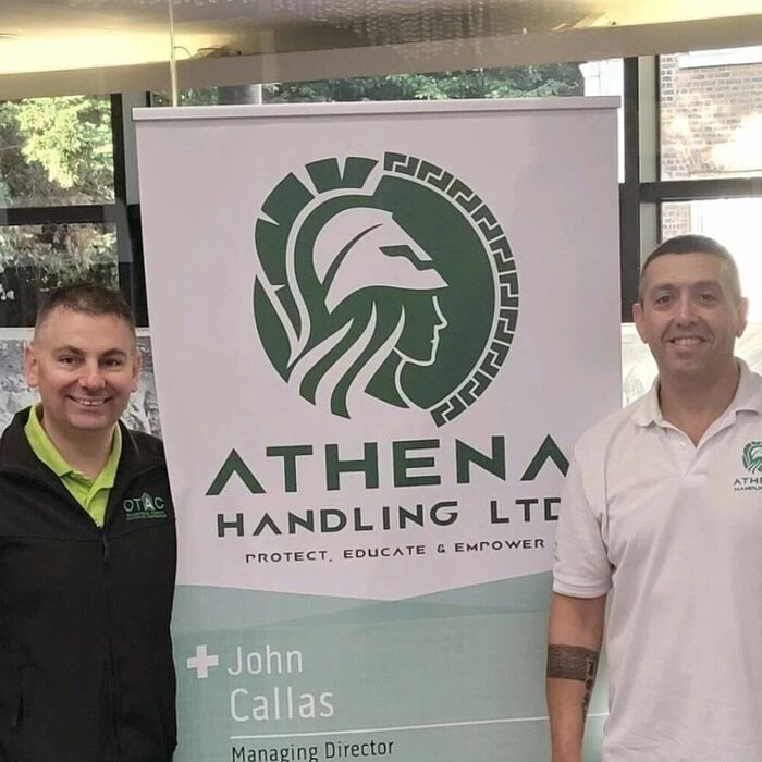 Stuart (left) is partnering with John Callas of Athena Handling on the new Moving and Handling Show 2025