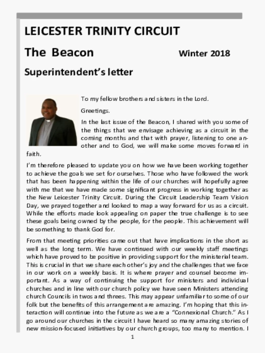 Beacon Winter 2018