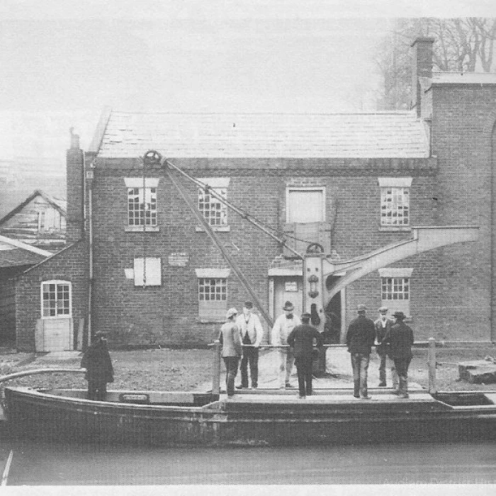 Warehouse that would become The Shroppie Fly
