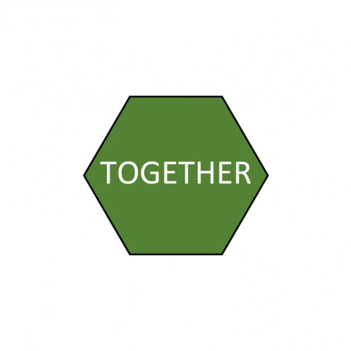 Together – hexagon