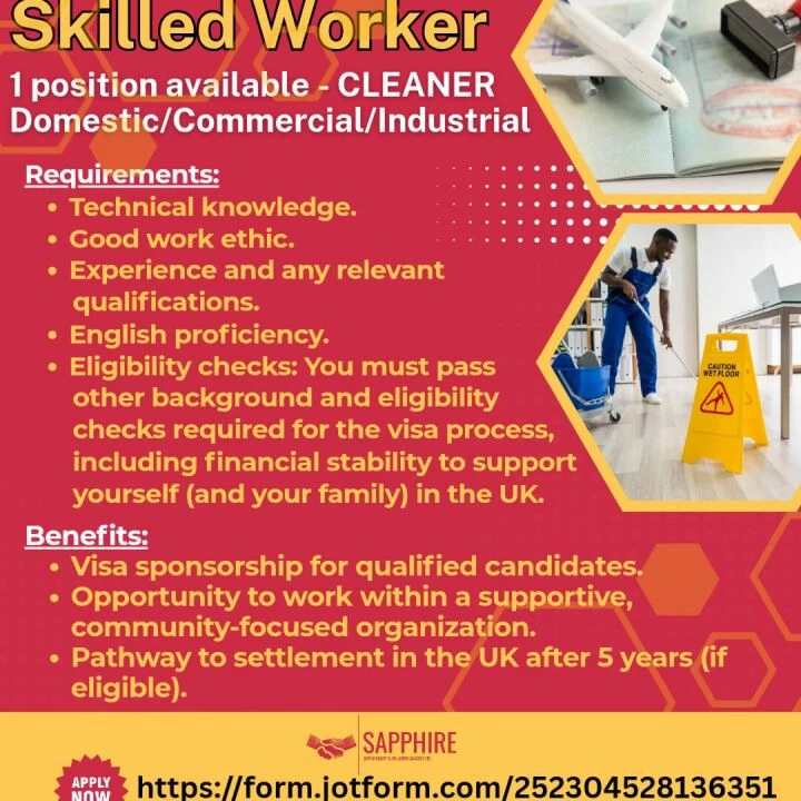 Cleaner Skilled