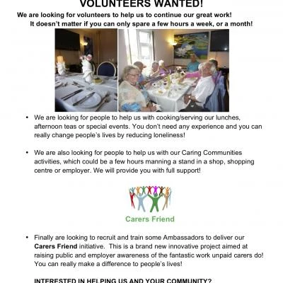 Chelford Together Volunteers Needed!