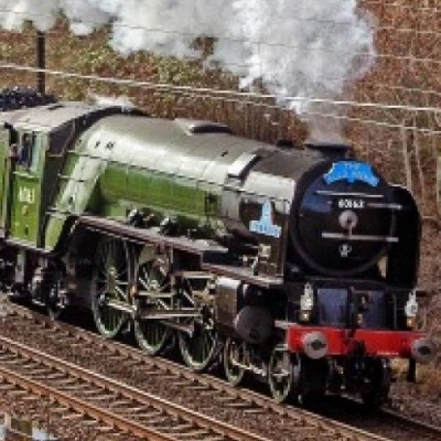 60163 Tornado, Doncaster – Edinburgh 'Auld Reekie' railtour at N