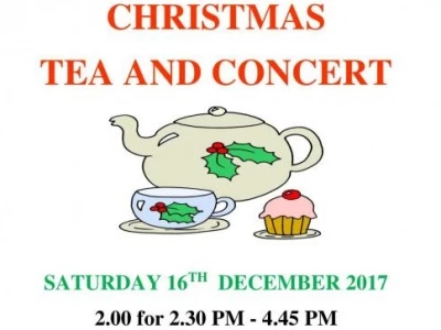 Cranleigh Christmas afternoon tea and concert 16-12-17
