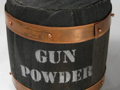 Gunpowder barrel