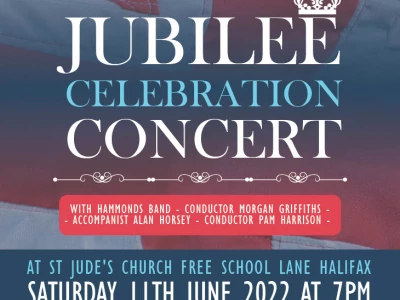 Overgate Choir Jubilee Concert poster