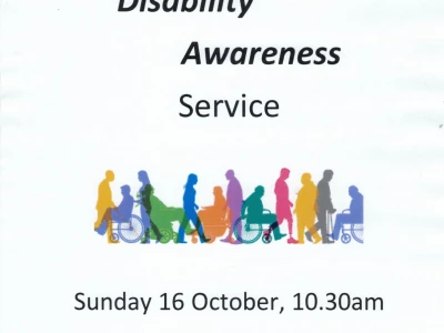 Disability Awareness service poster