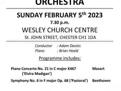 Wesley Feb 5 2023 St Johns Festival Orchestra