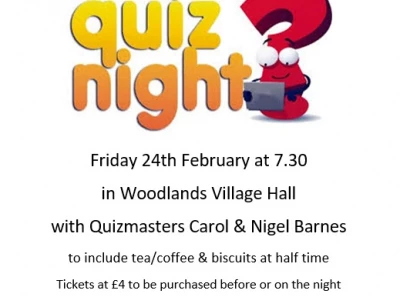 Woodlands Quiz Night