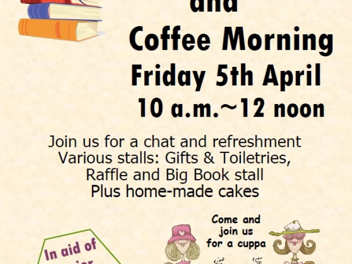 Chalkwell Park Book Sale and Coffee Morning 5th Ap