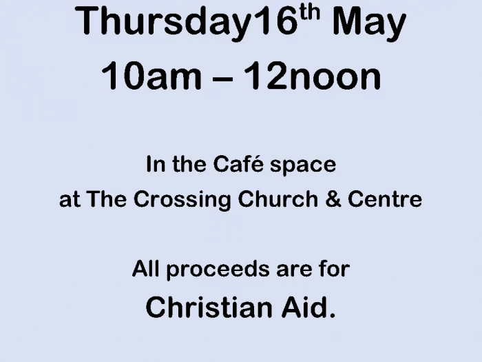 Poster – Christian Aid Coffee Morning May 2024