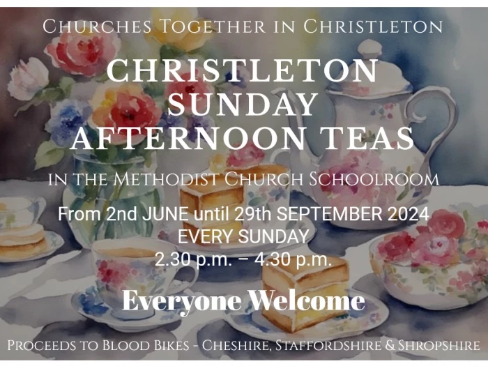 Christleton Summer Teas 2024