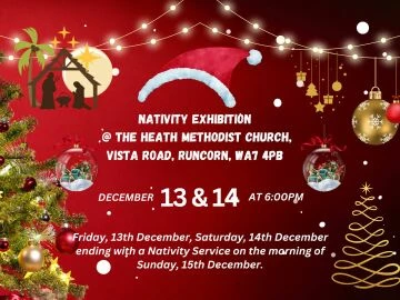 NATIVITY EXHIBITION @ The Heath: 13th, 14th and 15th Dec 2024.