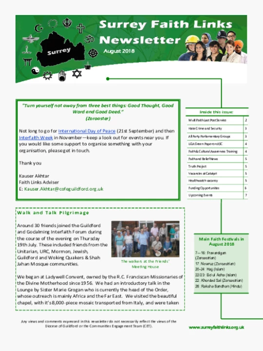 SFL Newsletter