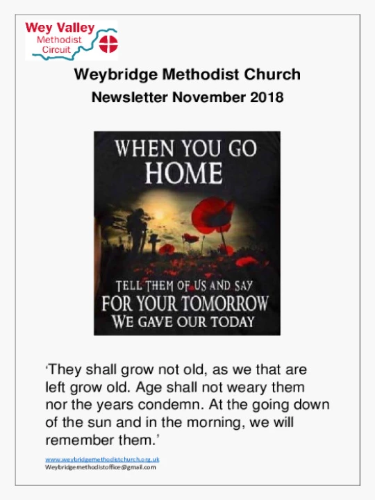 Weybridge Newsletter Nov 2018