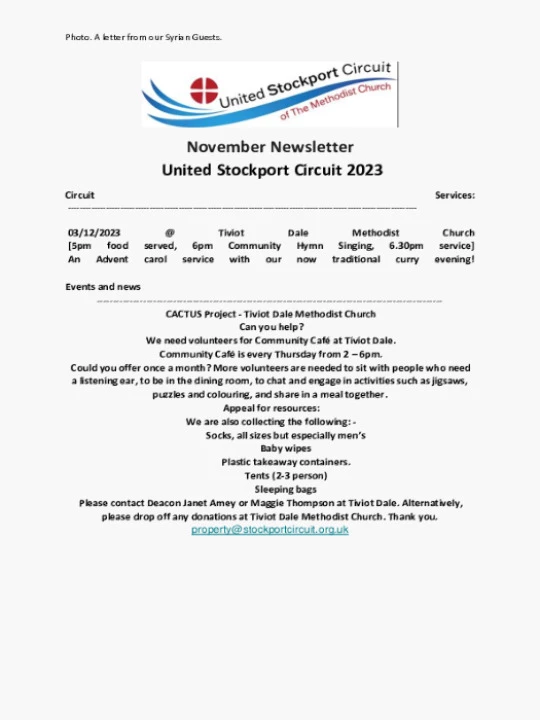 December Newsletter  2023