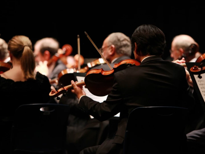 Orchestra, symphony, stage