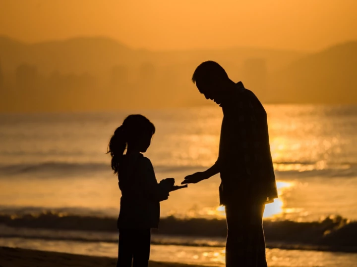 Fatherhood, nature, daughter