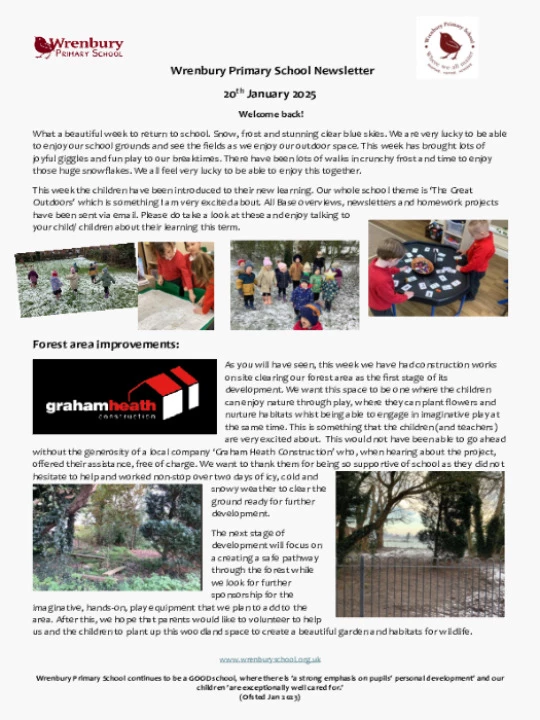 Wrenbury Newsletter