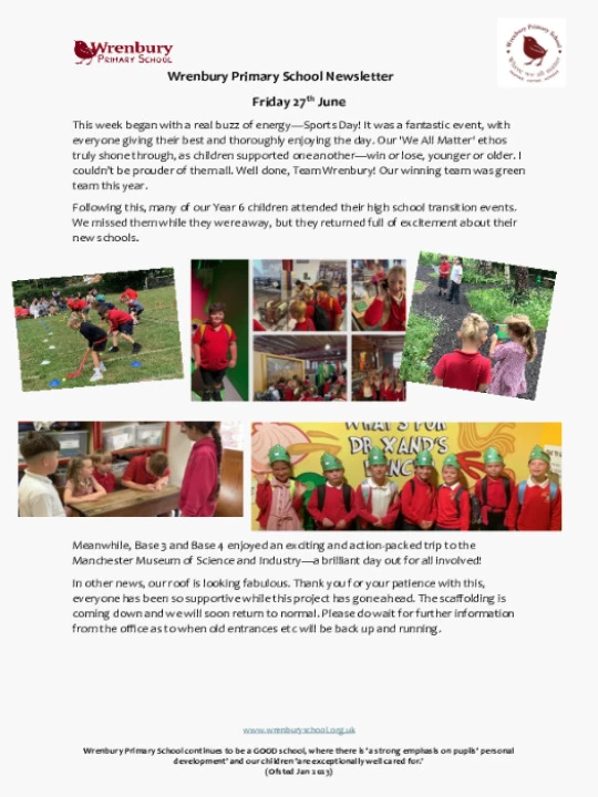 Wrenbury Newsletter